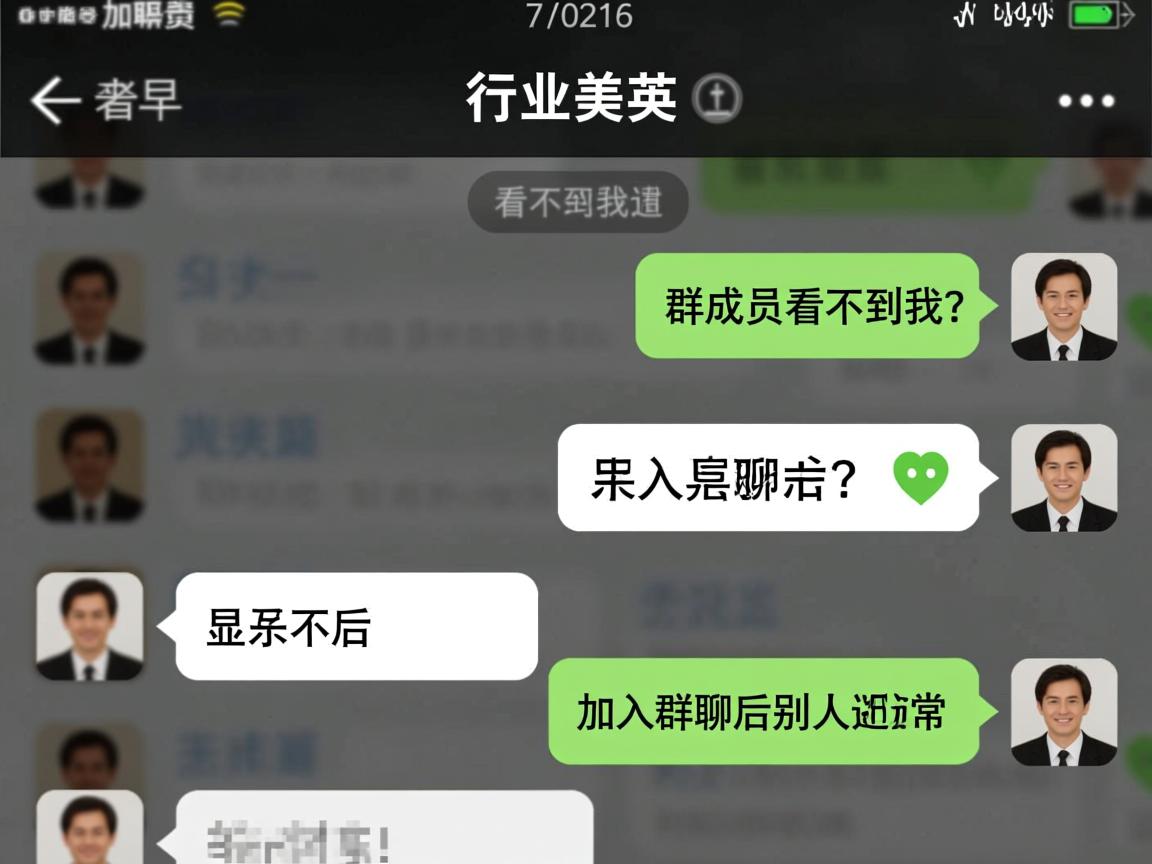 为何加入群聊后别人看不到我？群成员显示异常之谜揭秘！  第2张