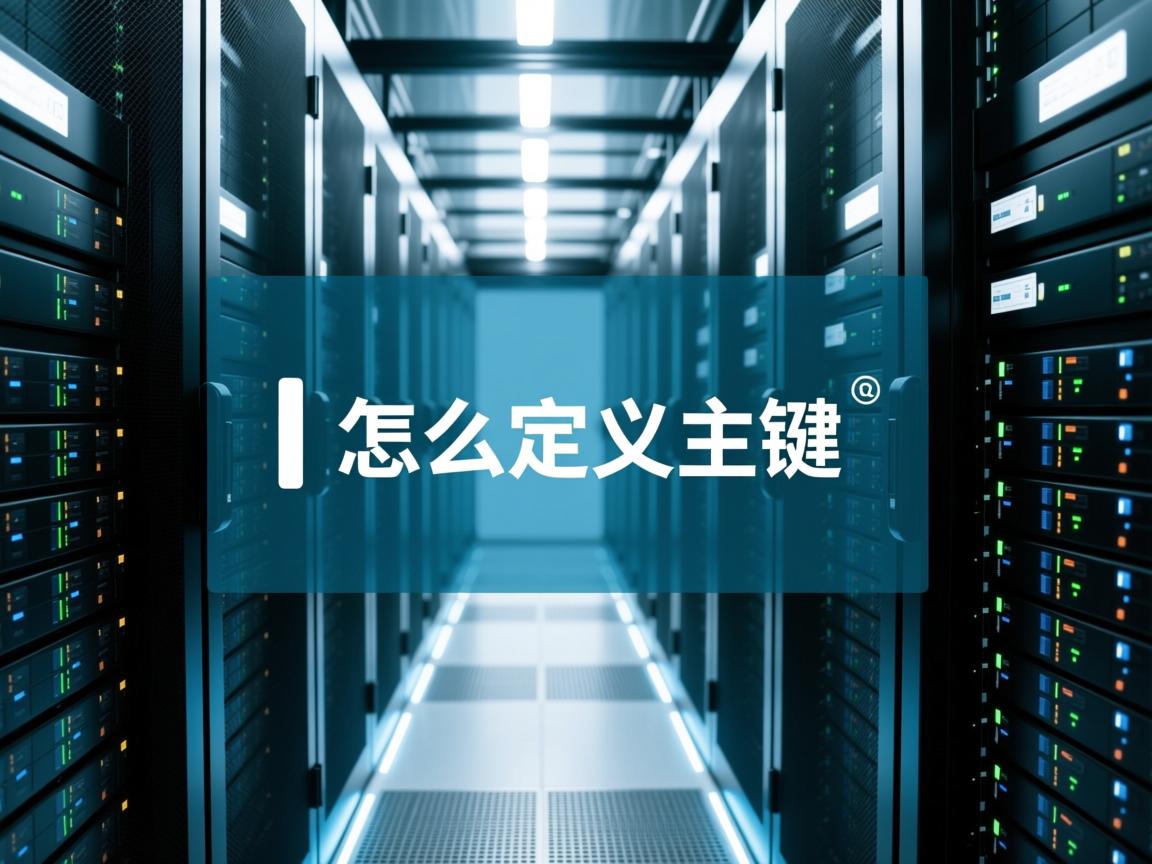 数据库怎么定义主键