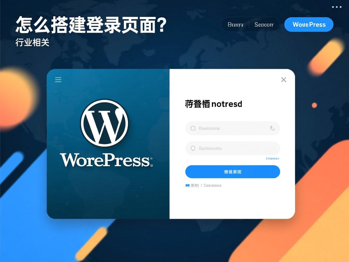 WordPress怎么搭建登录页面? 第2张 WordPress怎么搭建登录页面? 第2张