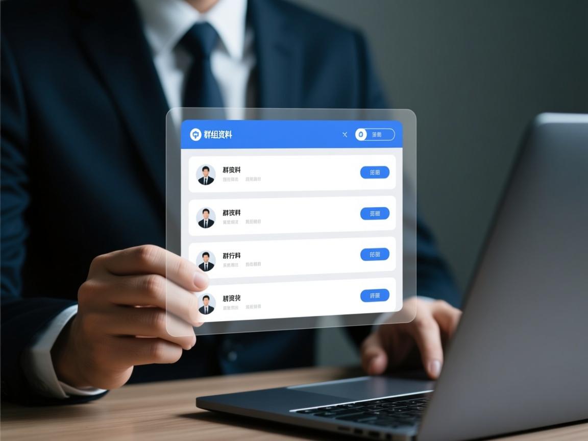为何无法查看群组资料？揭秘群资料隐藏的神秘面纱！  第1张