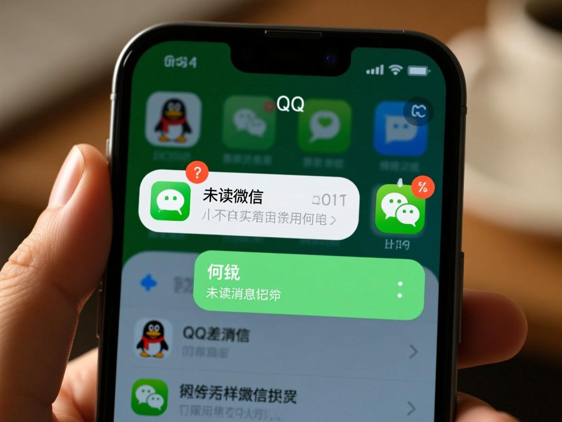 为何QQ无法实现像微信那样的未读消息标记功能？实用性差异何在？  第1张