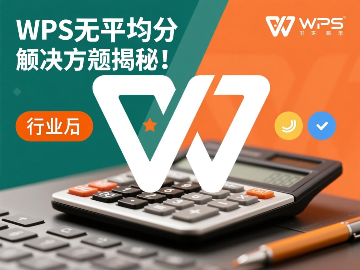 WPS无法计算平均分？原因解析及解决方案揭秘！  第1张