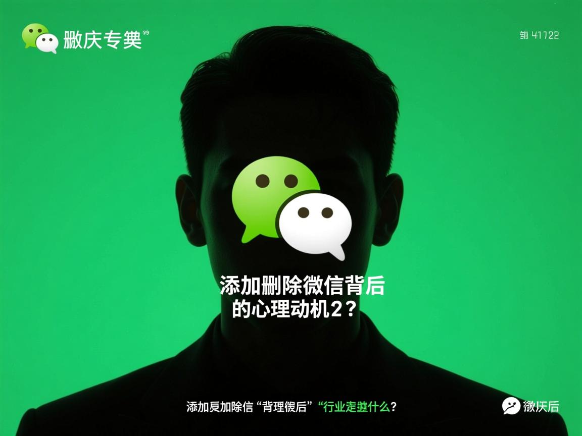 频繁添加删除微信,背后的心理动机是什么? 第2张 频繁添加删除微信,背后的心理动机是什么? 第2张