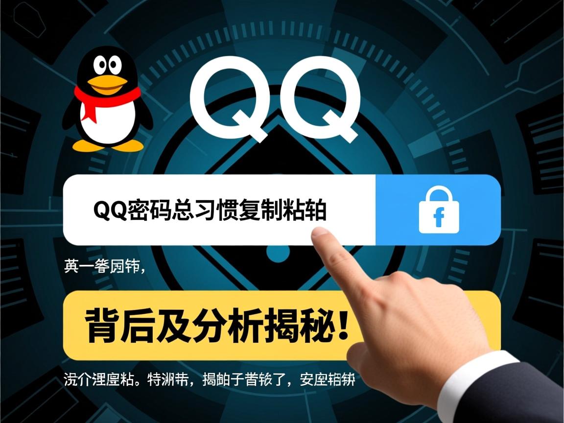 为何QQ密码总习惯复制粘贴？背后原因及安全性分析揭秘！  第3张