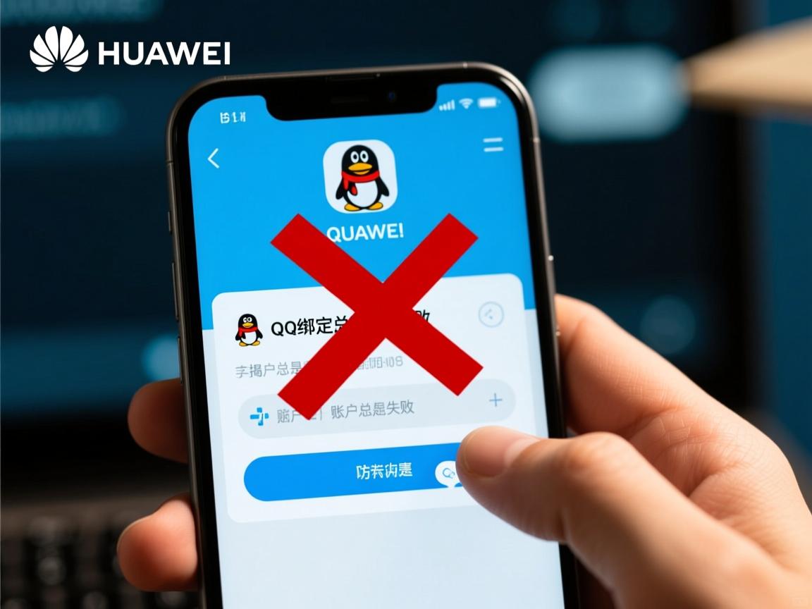 为何华为账户与QQ绑定总是失败？揭秘账户添加难题背后的原因！  第2张