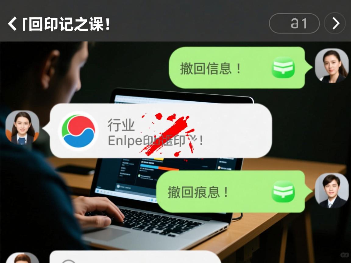 为何撤回信息后仍留痕迹？揭秘撤回信息印记之谜！  第1张