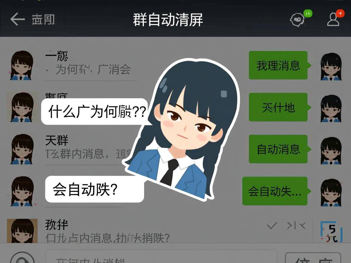 QQ群自动清屏的原理是什么?为何群内消息会自动消失? 第2张 QQ群自动清屏的原理是什么?为何群内消息会自动消失? 第2张