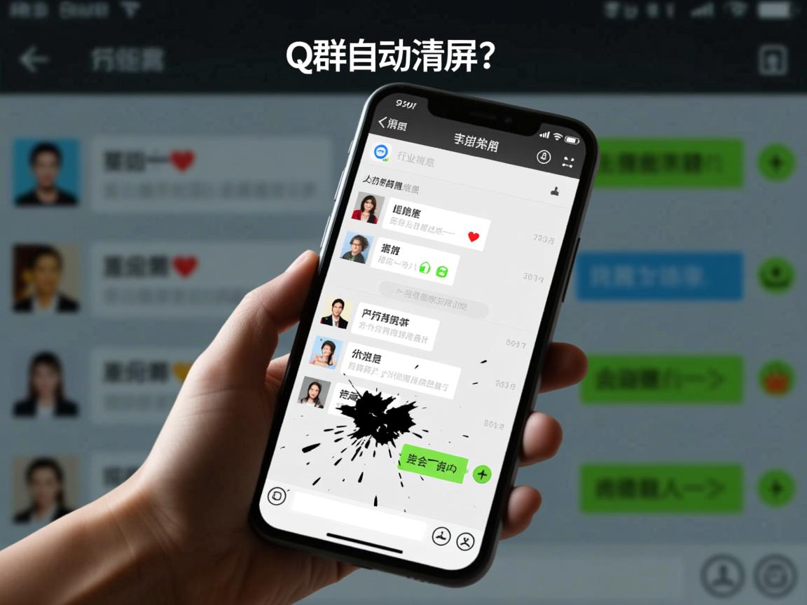 QQ群自动清屏的原理是什么?为何群内消息会自动消失? 第3张 QQ群自动清屏的原理是什么?为何群内消息会自动消失? 第3张