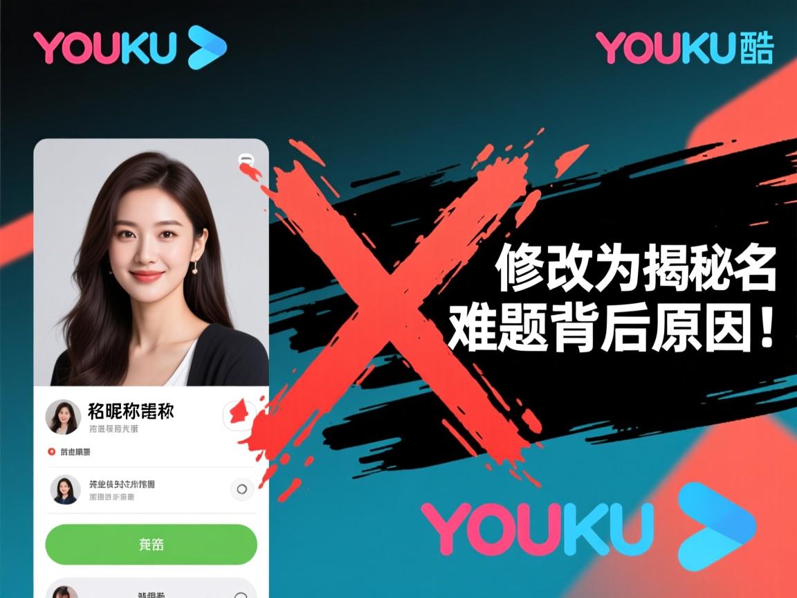 优酷昵称修改为何屡次失败？揭秘昵称变更难题背后的原因！  第1张