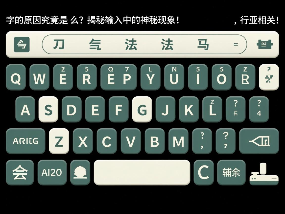 输入字体会少字的原因究竟是什么?揭秘输入法中的神秘现象! 第3张 输入字体会少字的原因究竟是什么?揭秘输入法中的神秘现象! 第3张