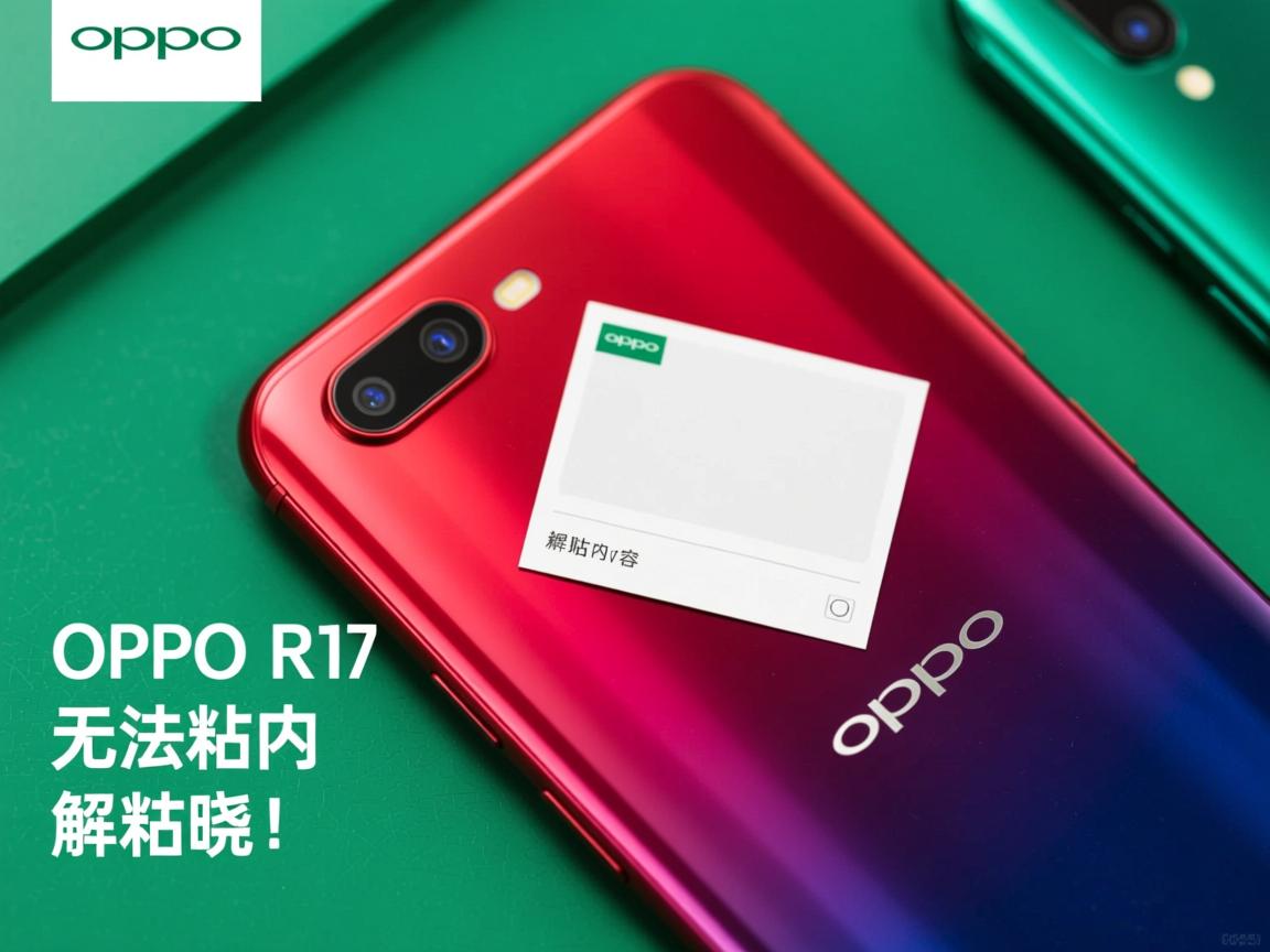 OPPO R17为何无法粘贴内容？详细原因与解决方法揭晓！  第3张
