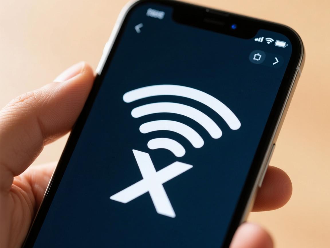 手机WiFi出现X标志，究竟是什么原因导致的？  第3张