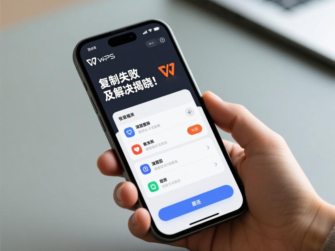 手机WPS序号为何复制失败？深层原因及解决策略揭晓！  第1张