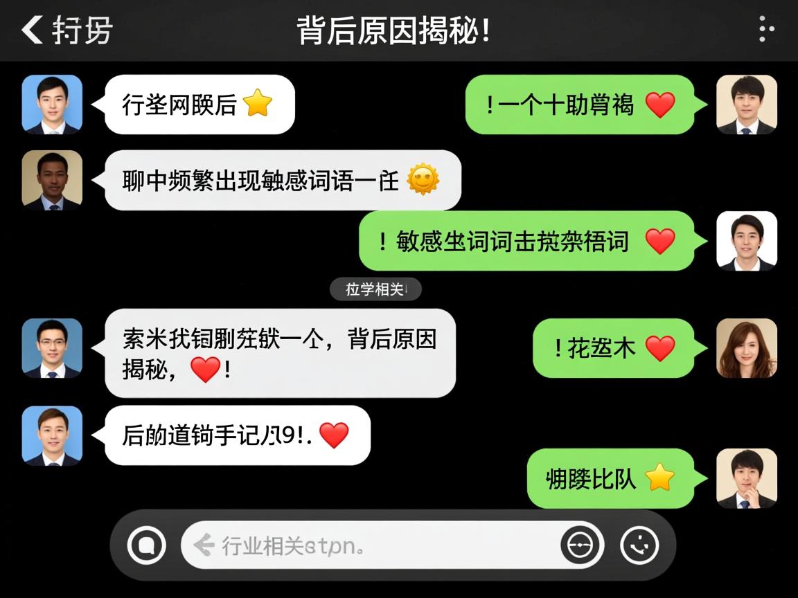 为何群聊中频繁出现敏感词汇？背后原因揭秘！  第3张