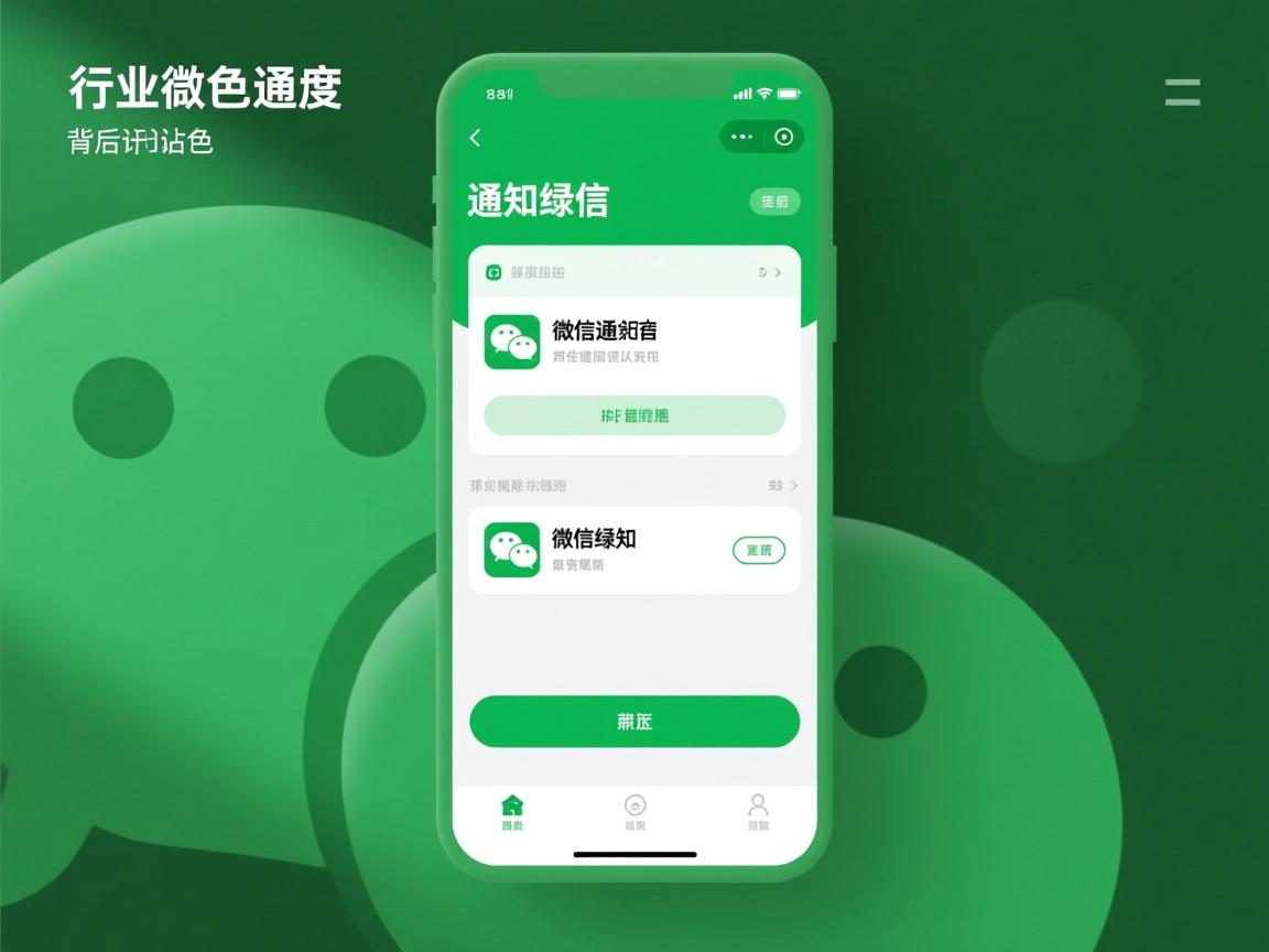 微信通知界面为何独选绿色作为非默认色？背后的设计理念是什么？  第1张