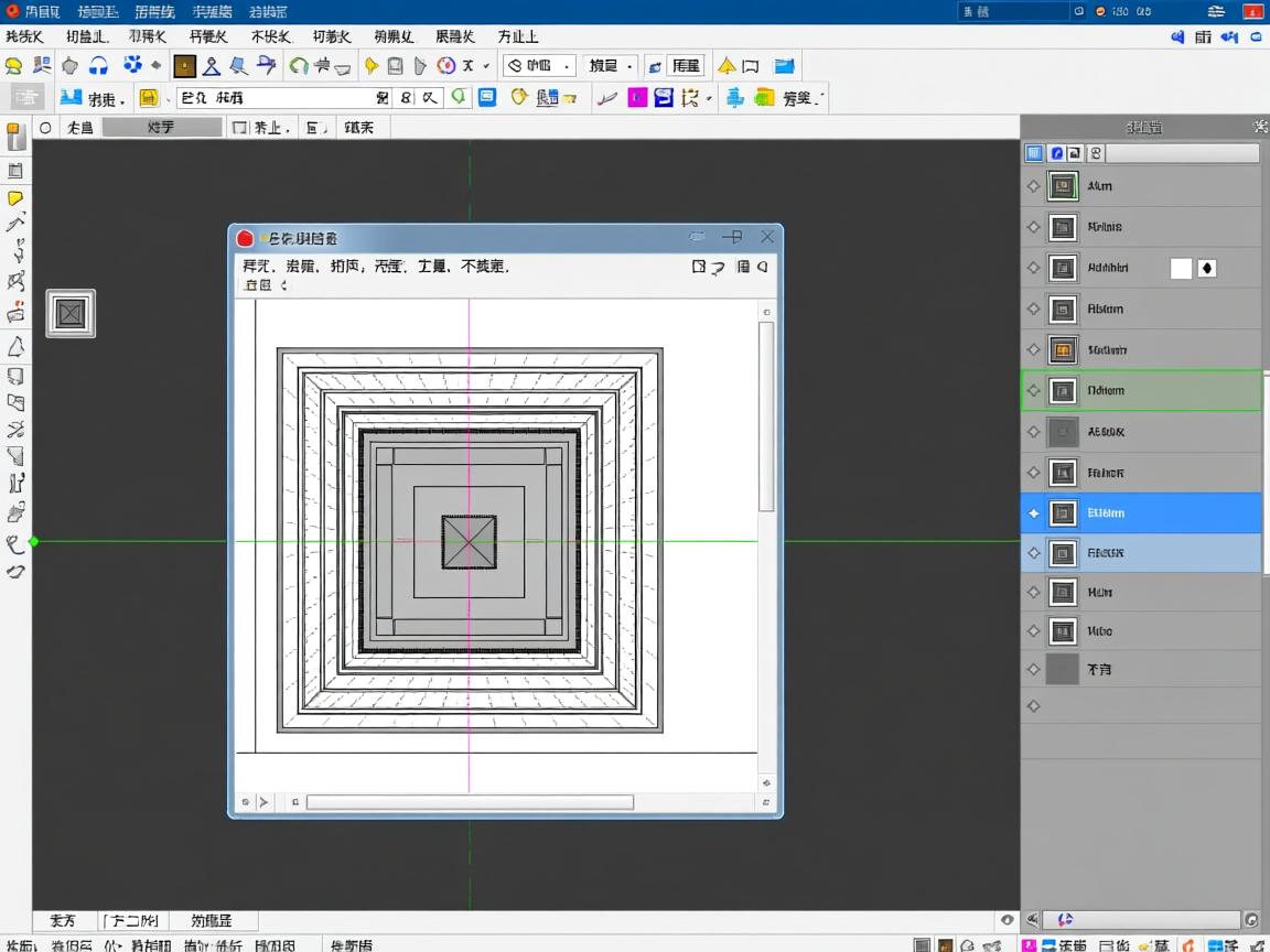 CAXA软件中图层线宽设置为何不随图层切换自动调整？原因解析探讨！  第2张