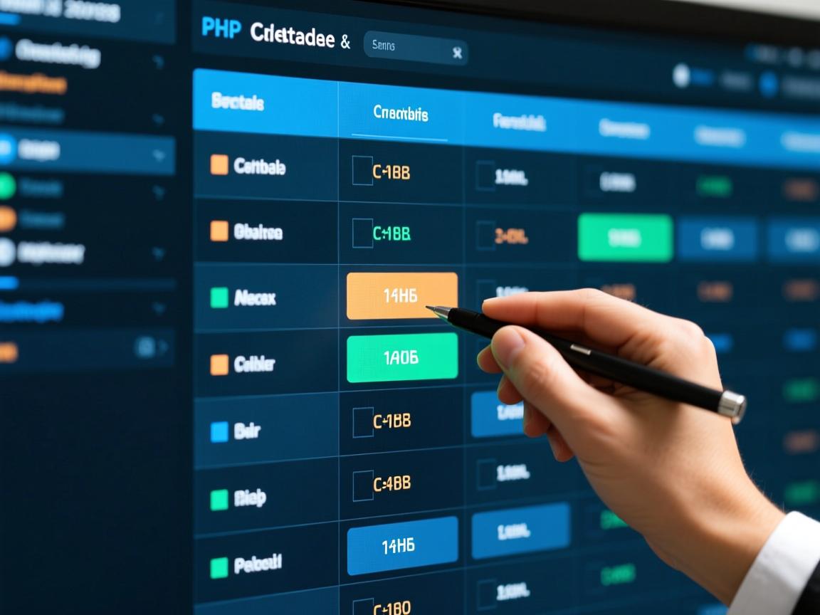 PHP如何创建数据表? 第2张 PHP如何创建数据表? 第2张