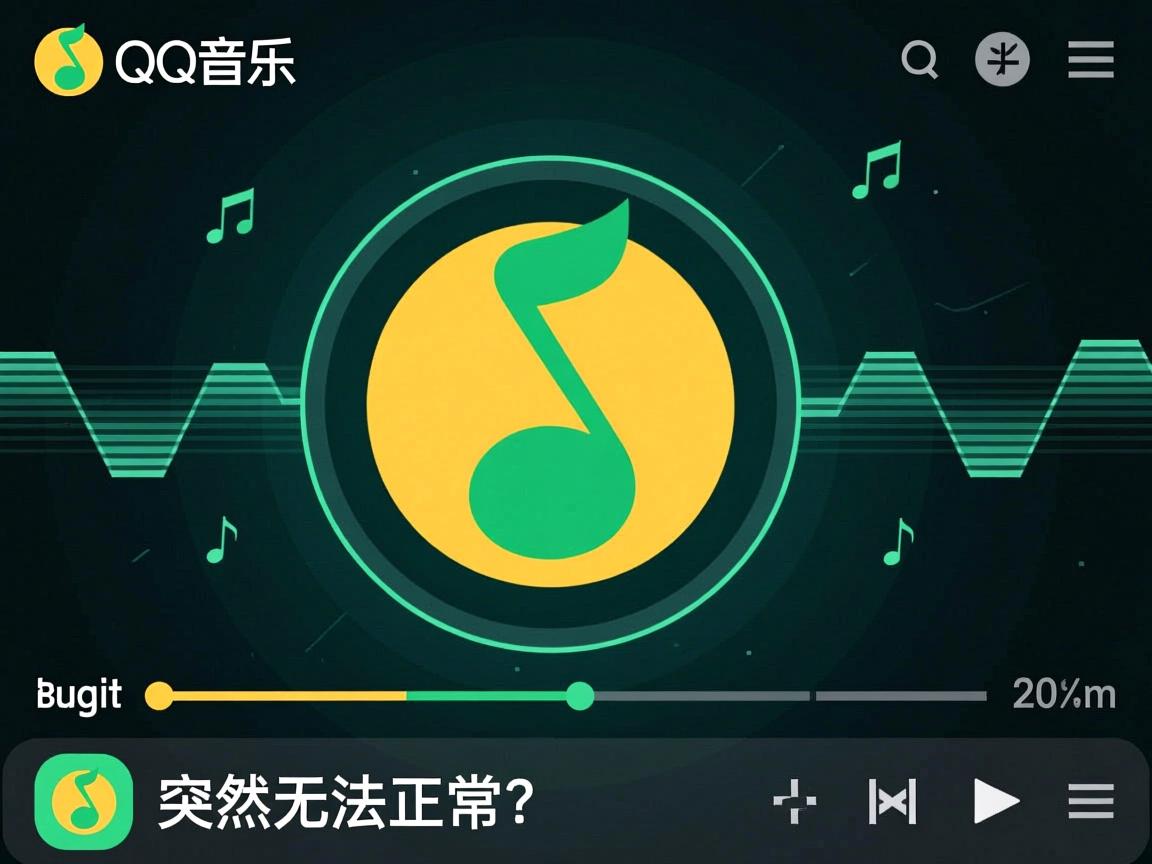 为何在QQ音乐上播放歌曲时，突然无法正常播放？  第2张