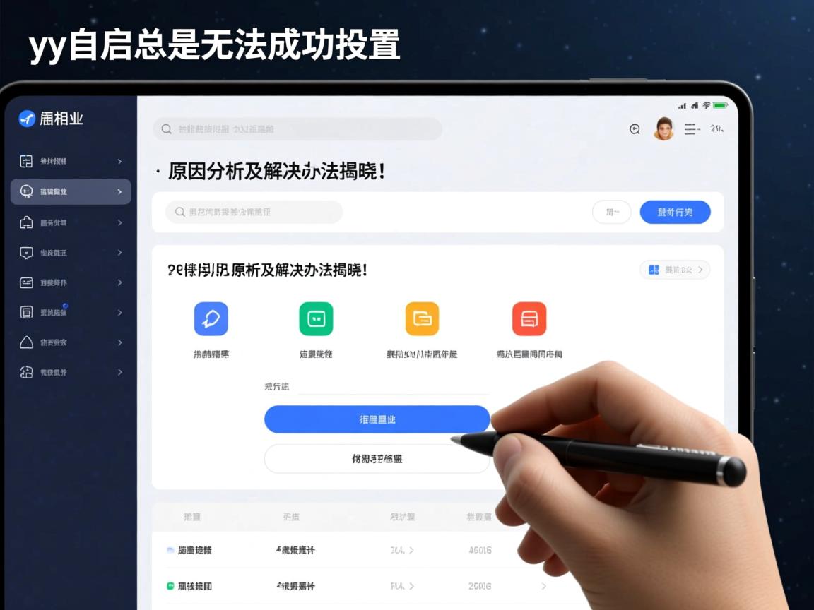 为什么yy自启总是无法成功设置？原因分析及解决办法揭晓！  第1张