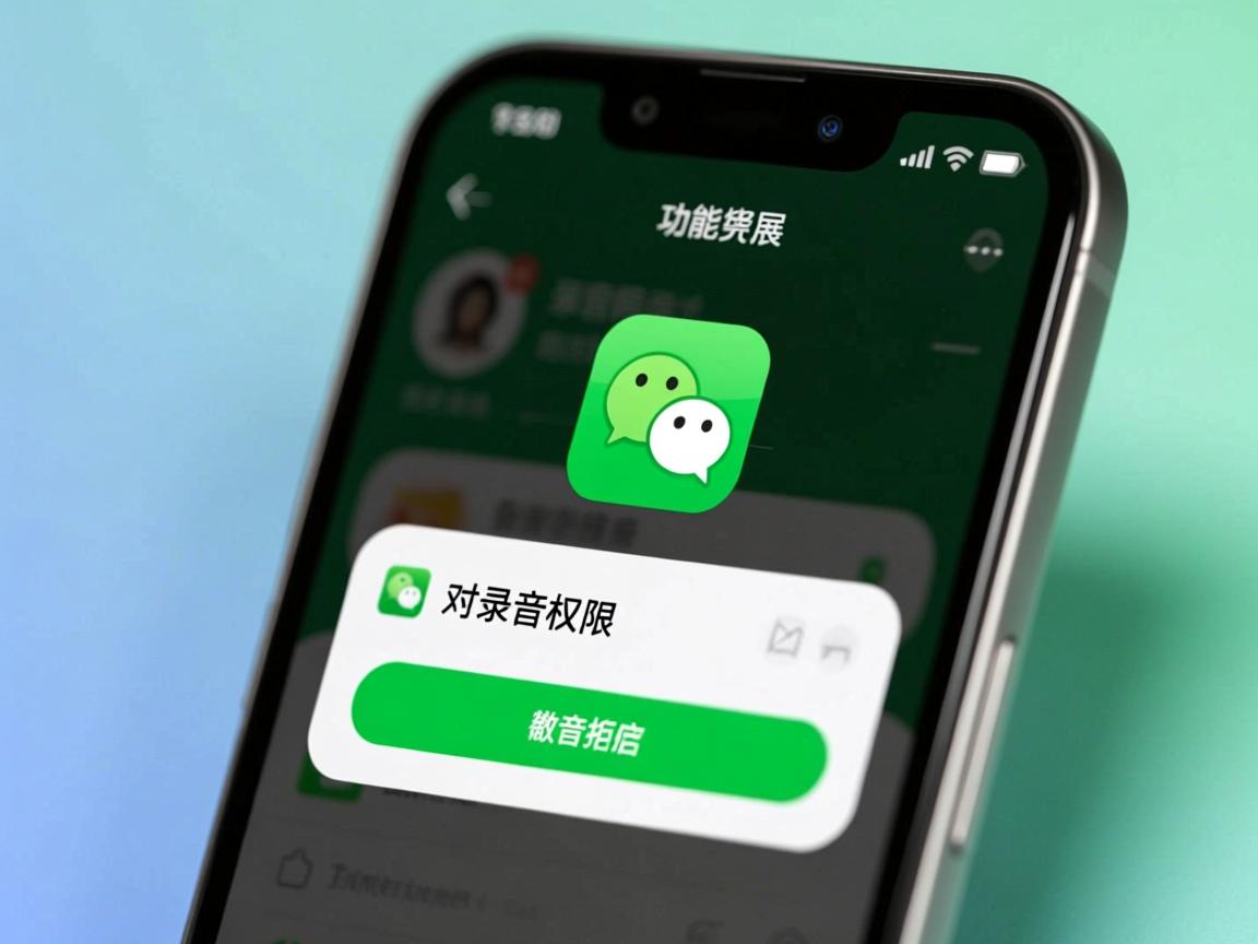 微信为何在功能拓展中，特别强调对录音权限的需求？