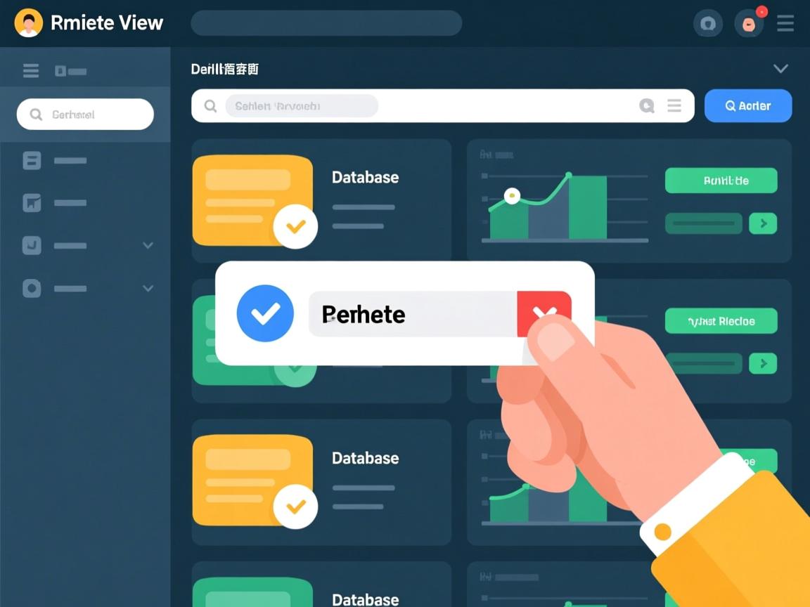 怎么删除视图中的一行数据库
