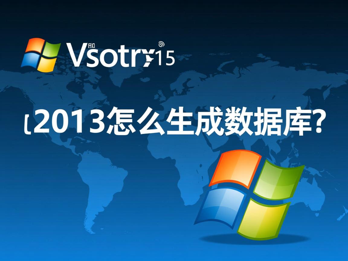 vs2012怎么生成数据库 第1张 vs2012怎么生成数据库 第1张