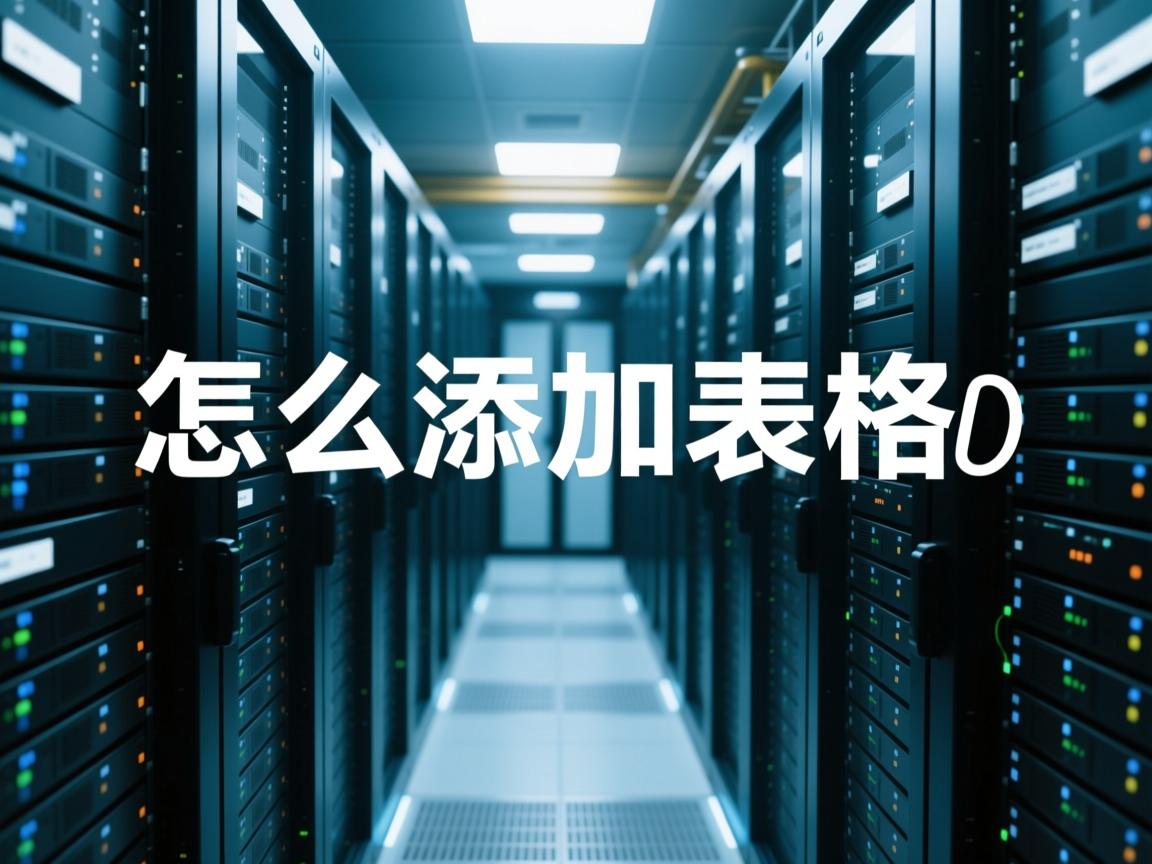 数据库怎么添加表格  第2张