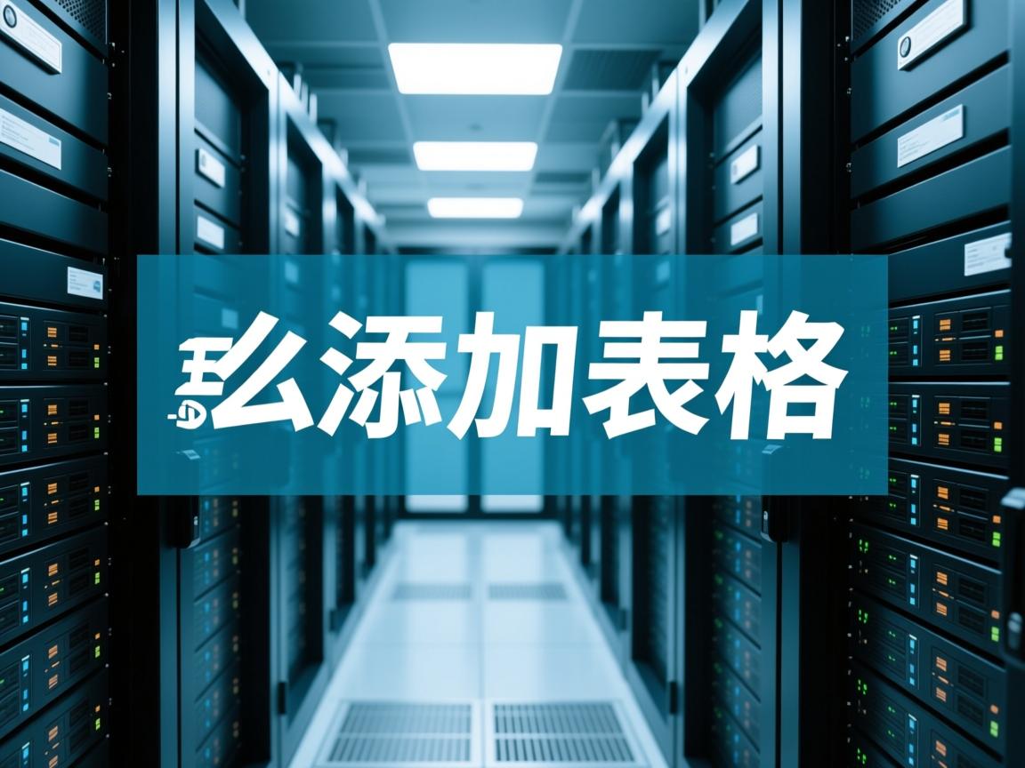 数据库怎么添加表格  第3张