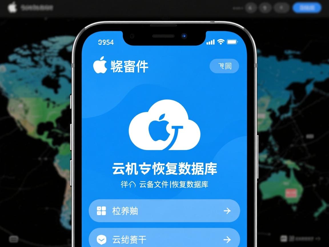 关闭苹果手机云备份文件怎么恢复数据库