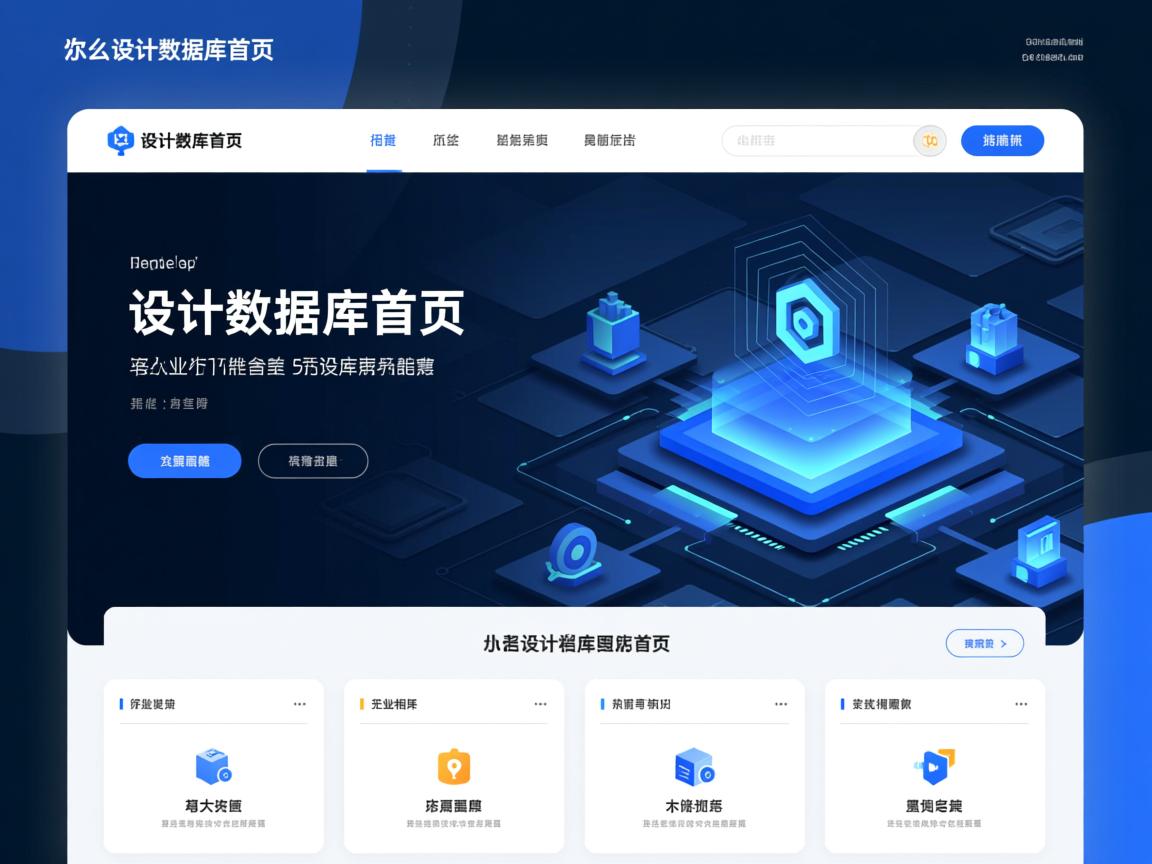 怎么设计数据库首页  第3张