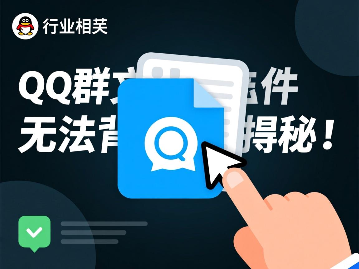 为何QQ群文件无法点击？背后原因揭秘！  第1张