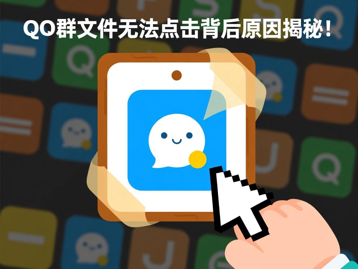 为何QQ群文件无法点击？背后原因揭秘！  第3张