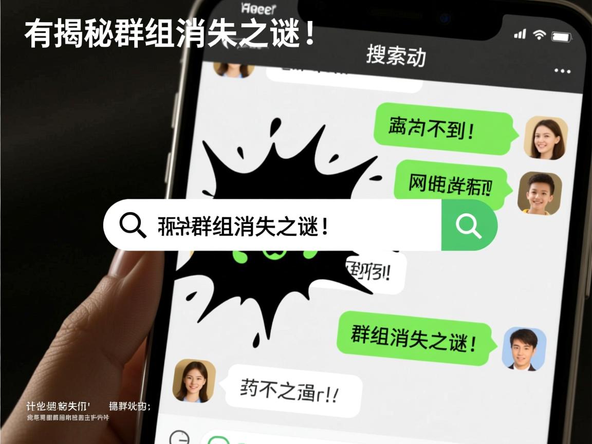 群聊为何有时搜索不到？揭秘群组消失之谜！  第2张