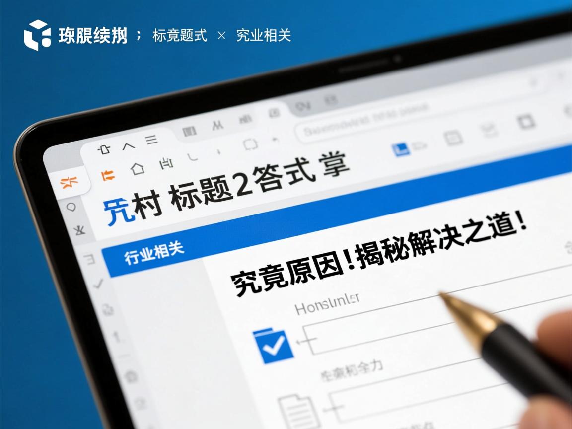 Word文档中缺失标题2格式,究竟原因何在?揭秘解决之道! 第2张 Word文档中缺失标题2格式,究竟原因何在?揭秘解决之道! 第2张