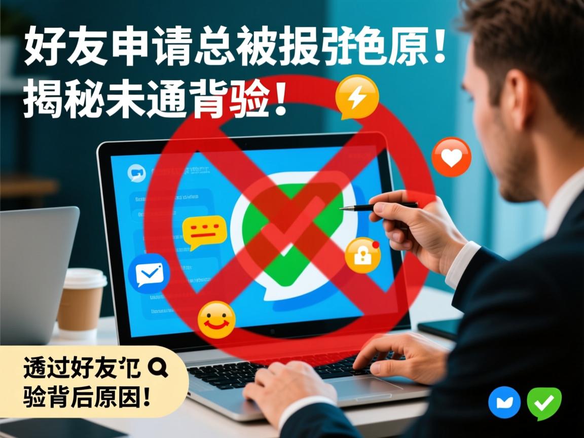 为何我的好友申请总被拒绝?揭秘未通过好友验证的背后原因! 第1张 为何我的好友申请总被拒绝?揭秘未通过好友验证的背后原因! 第1张