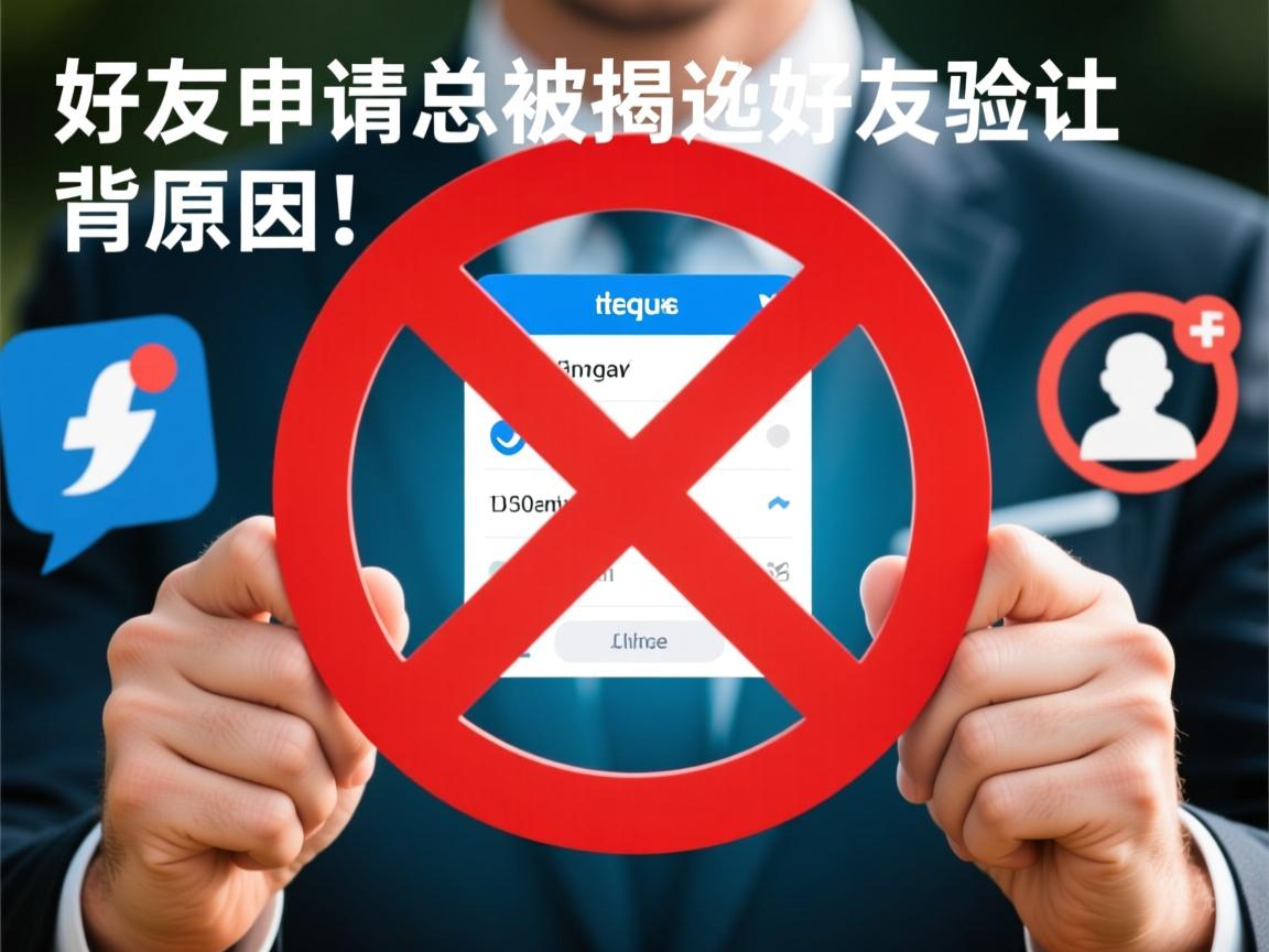 为何我的好友申请总被拒绝?揭秘未通过好友验证的背后原因! 第2张 为何我的好友申请总被拒绝?揭秘未通过好友验证的背后原因! 第2张