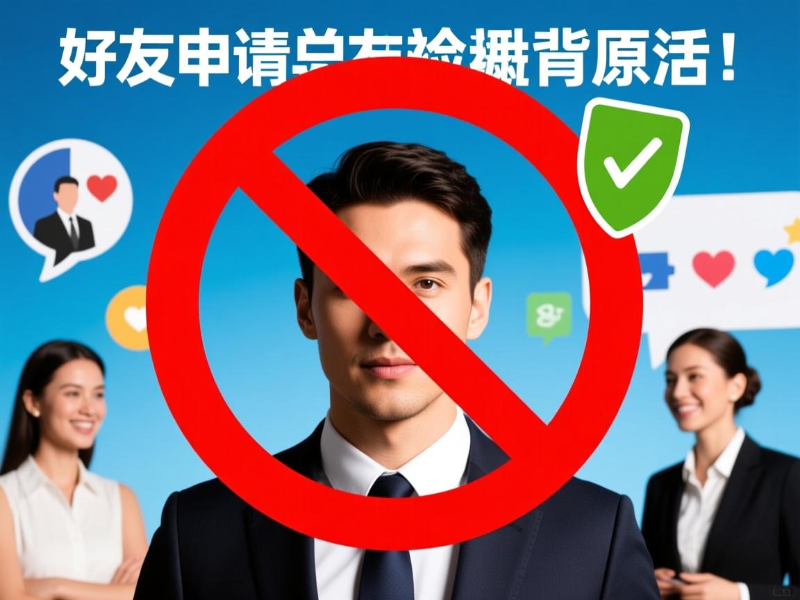 为何我的好友申请总被拒绝?揭秘未通过好友验证的背后原因! 第3张 为何我的好友申请总被拒绝?揭秘未通过好友验证的背后原因! 第3张