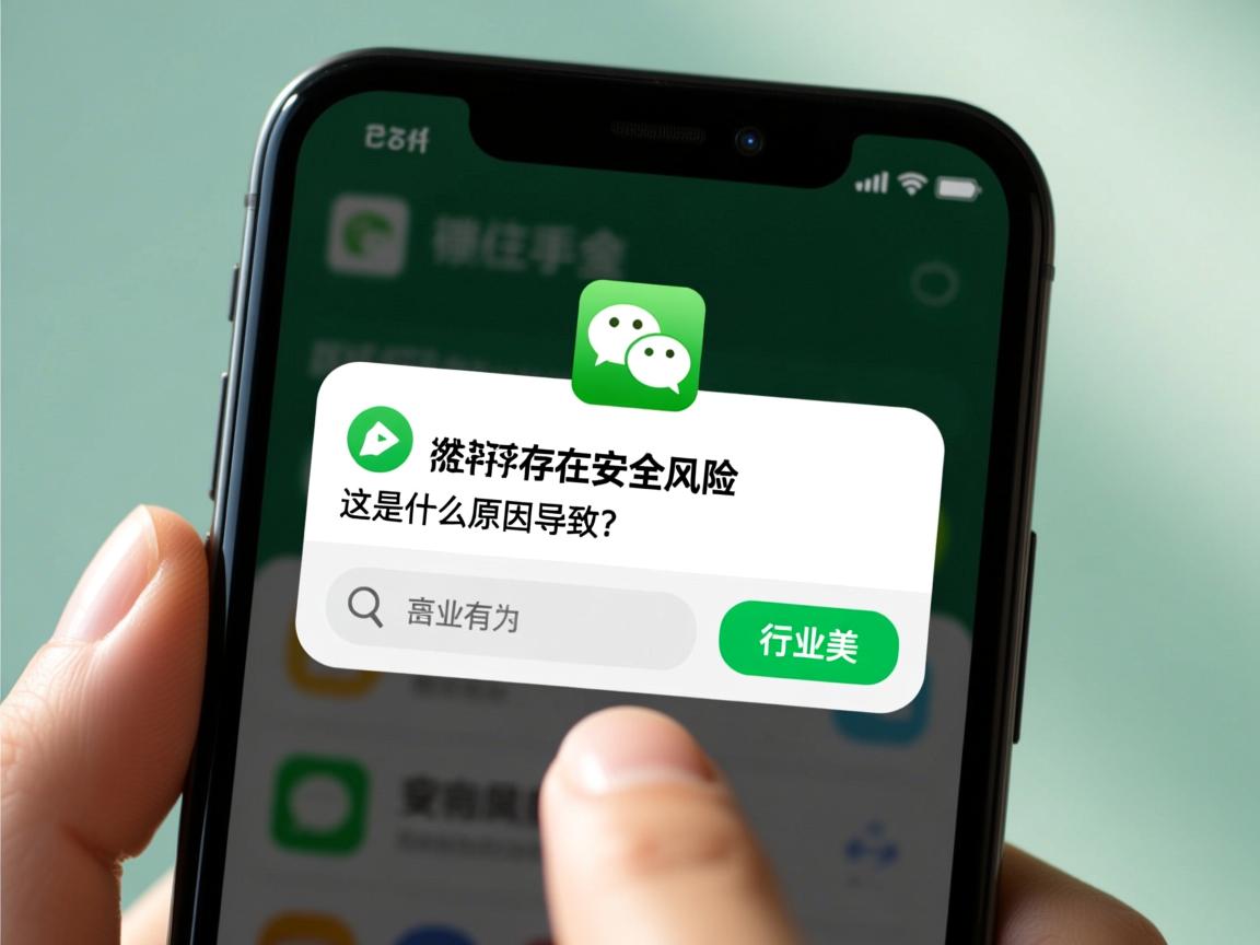 微信突然提示您的手机可能存在安全风险,这是什么原因导致的? 第1张 微信突然提示您的手机可能存在安全风险,这是什么原因导致的? 第1张