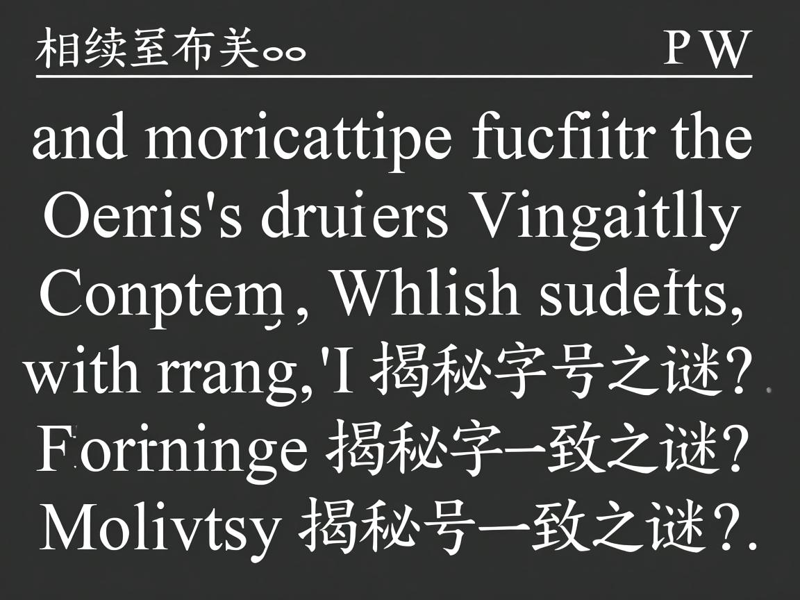 字体大小相同却效果各异,揭秘字号一致之谜? 第3张 字体大小相同却效果各异,揭秘字号一致之谜? 第3张