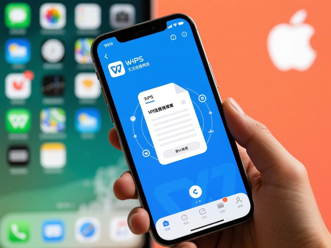 苹果手机上安装的WPS文档应用为何无法连接网络? 第2张 苹果手机上安装的WPS文档应用为何无法连接网络? 第2张