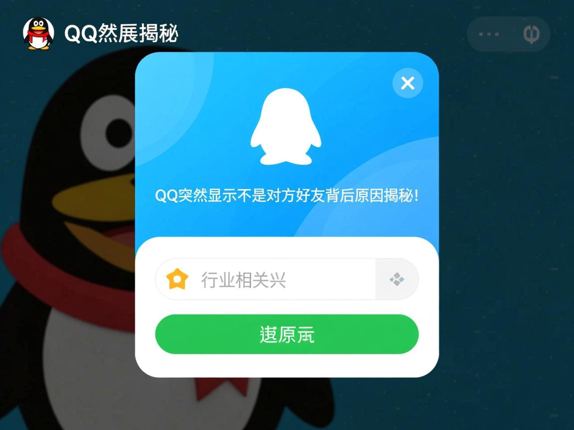 为什么QQ突然显示不是对方好友？背后原因揭秘！  第2张