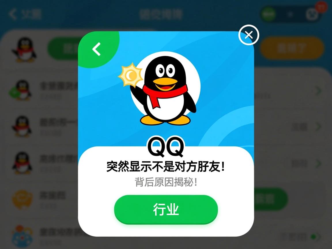 为什么QQ突然显示不是对方好友？背后原因揭秘！  第3张