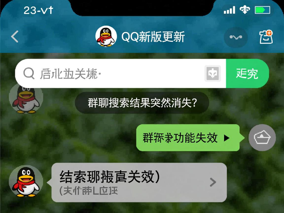 为什么QQ新版更新后搜索群功能失效，群聊搜索结果突然消失？  第1张