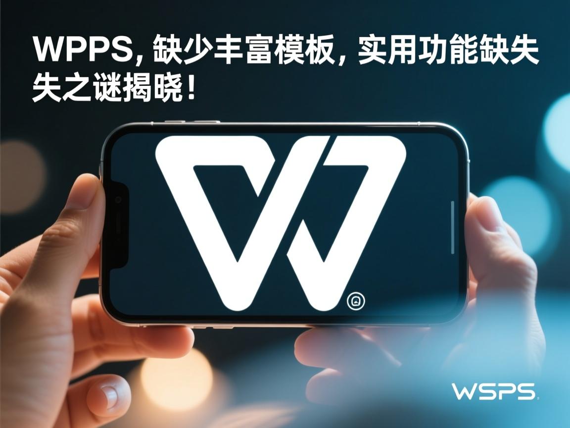 手机WPS为何缺少丰富模板?实用功能缺失之谜揭晓! 第3张 手机WPS为何缺少丰富模板?实用功能缺失之谜揭晓! 第3张