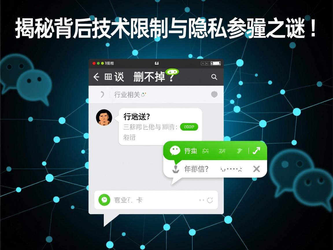 微信说说删不掉?揭秘背后技术限制与隐私考量之谜! 第1张 微信说说删不掉?揭秘背后技术限制与隐私考量之谜! 第1张