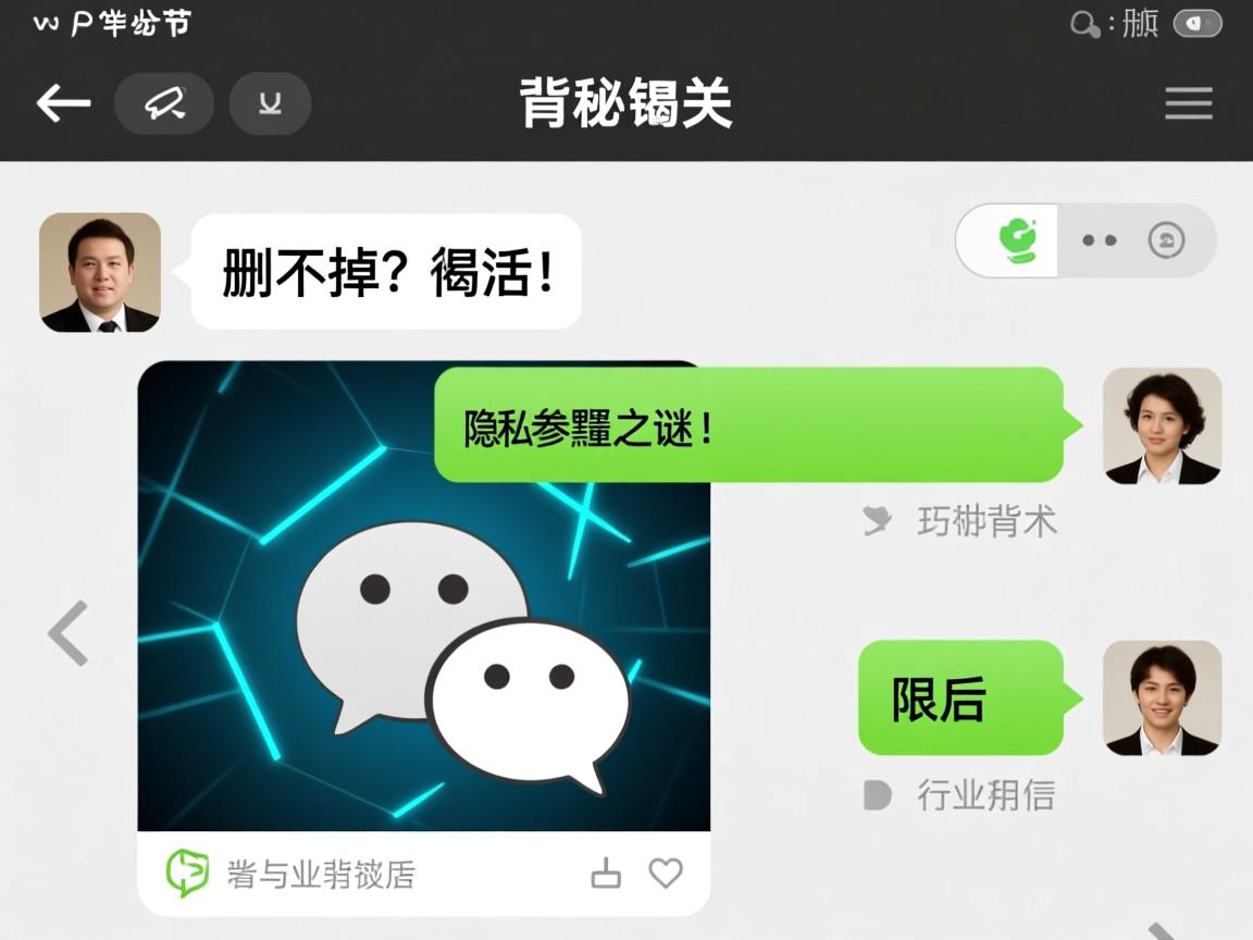 微信说说删不掉?揭秘背后技术限制与隐私考量之谜! 第3张 微信说说删不掉?揭秘背后技术限制与隐私考量之谜! 第3张