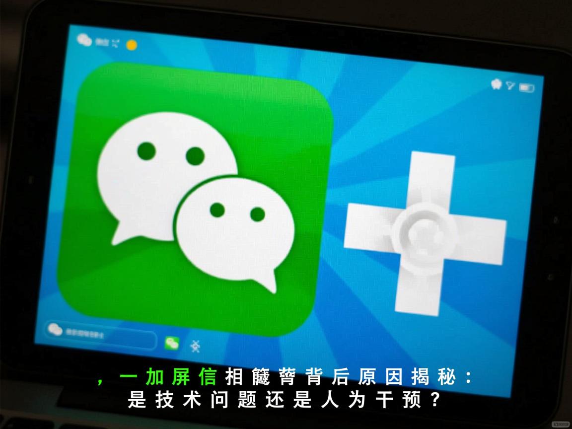 微信一加屏蔽背后原因揭秘,是技术问题还是人为干预? 第1张 微信一加屏蔽背后原因揭秘,是技术问题还是人为干预? 第1张