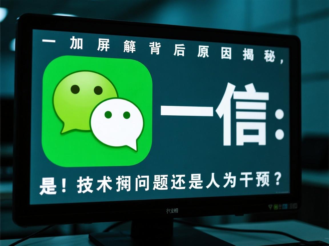 微信一加屏蔽背后原因揭秘,是技术问题还是人为干预? 第2张 微信一加屏蔽背后原因揭秘,是技术问题还是人为干预? 第2张