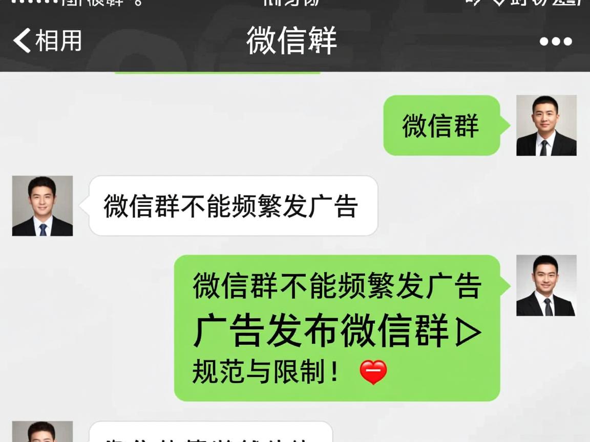 为什么在微信群不能频繁发广告?探讨微信群的广告发布规范与限制 第1张 为什么在微信群不能频繁发广告?探讨微信群的广告发布规范与限制 第1张
