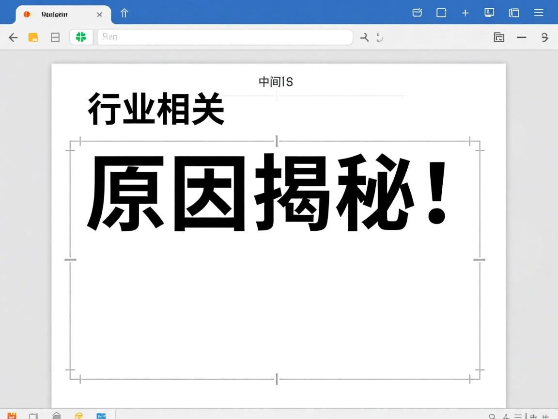 Word文档中文字中间为何出现大量空白?原因揭秘! 第1张 Word文档中文字中间为何出现大量空白?原因揭秘! 第1张